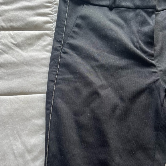 Loft skinny ankle pant with silver piping - Picture 3 of 9